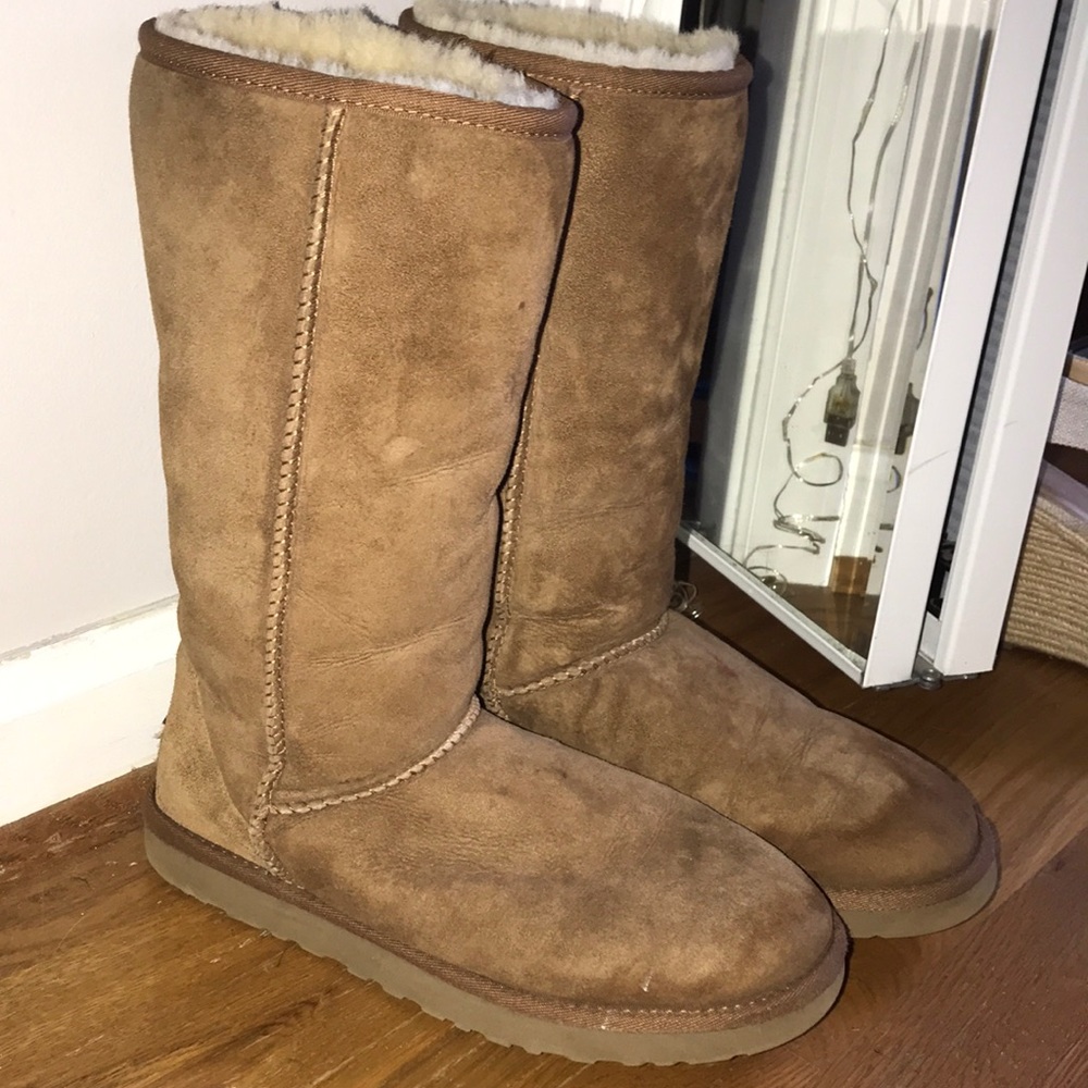 Tall Tan UGGs